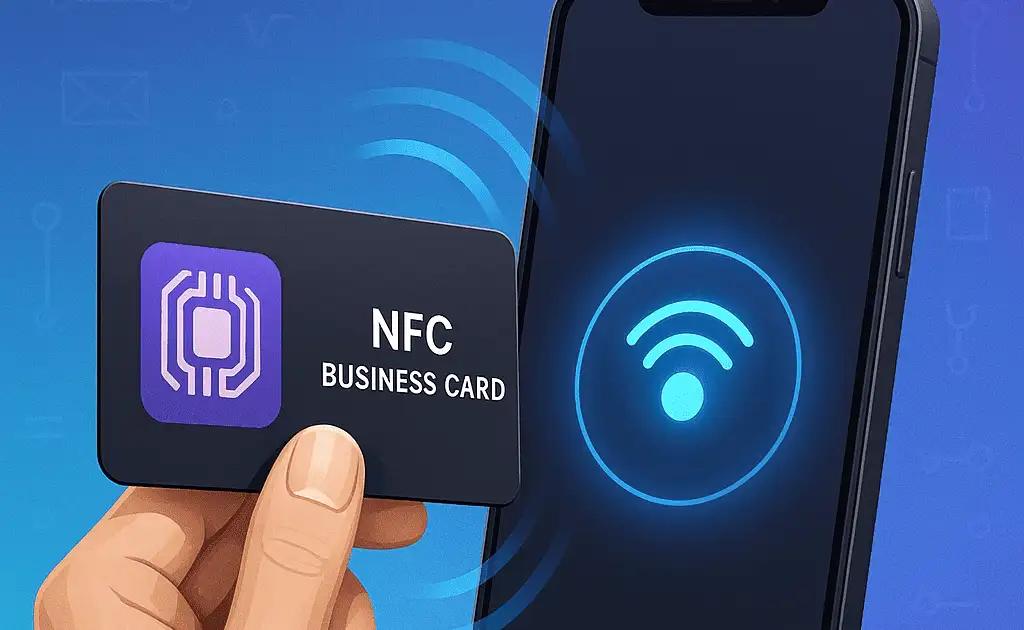 How Nfc Technology Works In Modern Business Cards 1 How Nfc Technology Works Min