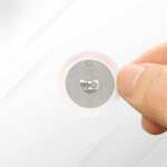 NFC Google Review White Sticker Background